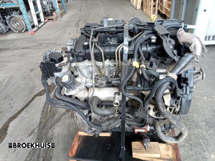 Engine Ford Focus 2 Wagon, 2004 / 2012 1.6 TDCi 16V 90, Combi/o, Diesel, 1.560cc, 66kW (90pk), FWD, HHDA; HHDB; EURO4; GPDA; GPDC, 2004-07 / 2012-09 (Used)