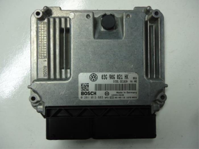 Ordenadores de inyección de un Volkswagen Touran (1T1/T2) 1.9 TDI 105 2006