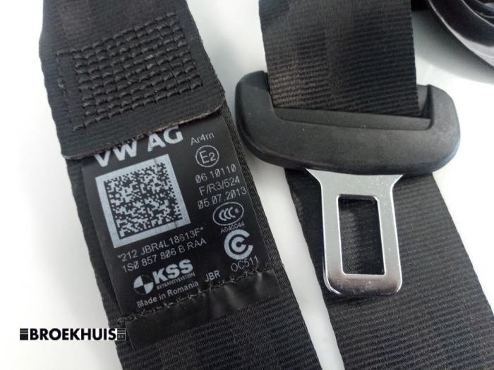 Cinturón de seguridad derecha detrás de un Seat Mii 1.0 12V 2013