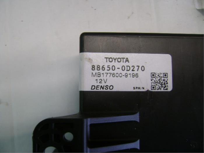 Ordenadores de inyección de un Toyota Yaris II (P9) 1.33 16V Dual VVT-I 2010