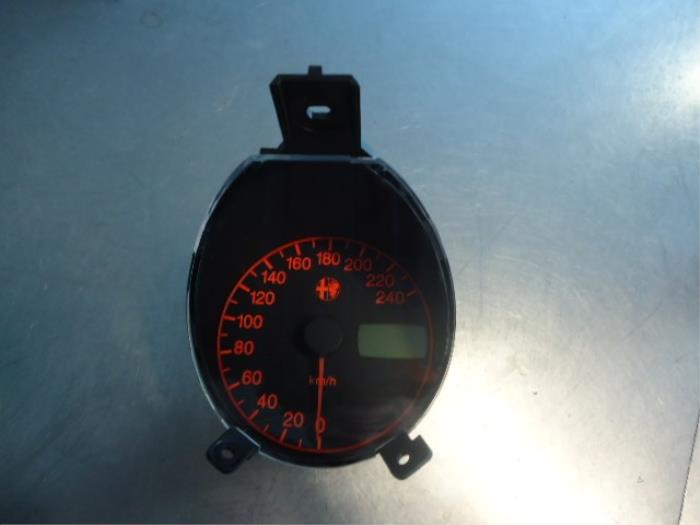 Compteur Alfa Romeo 156 V6 2.5 De 1998 - 170.000 Km - D'occasion Avec Rétroéclairage Et Horloge