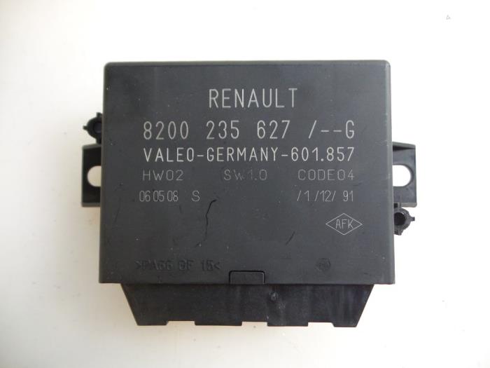 PDC Sensor Set from a Renault Scénic II (JM) 2.0 16V 2008