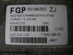 Usados Ordenadores de inyección Opel Corsa C (F08/68) 1.3 CDTi 16V Precio € 50,00 Norma de margen ofrecido por Autobedrijf Broekhuis B.V.