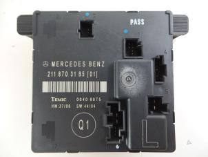 Usagé Module verrouillage central des portes Mercedes E (W211) 2.2 E-220 CDI 16V Prix € 30,00 Règlement à la marge proposé par Autobedrijf Broekhuis B.V.