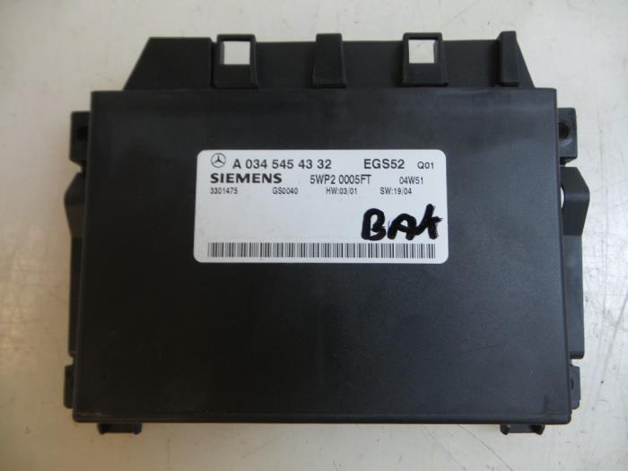 Used Automatic gearbox computer Mercedes C Combi (S203) 1.8 C-180K 16V Price € 40,00 Margin scheme offered by Autobedrijf Broekhuis B.V.