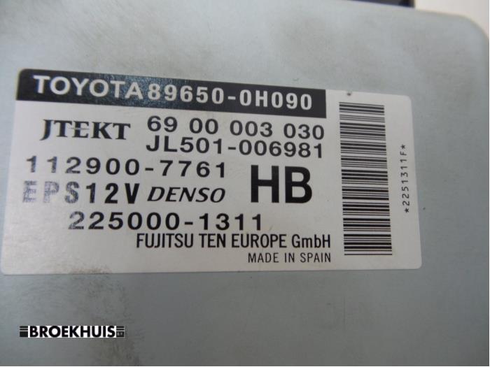 Direction assistée électrique d'un Toyota Aygo (B40) 1.0 12V VVT-i 2016