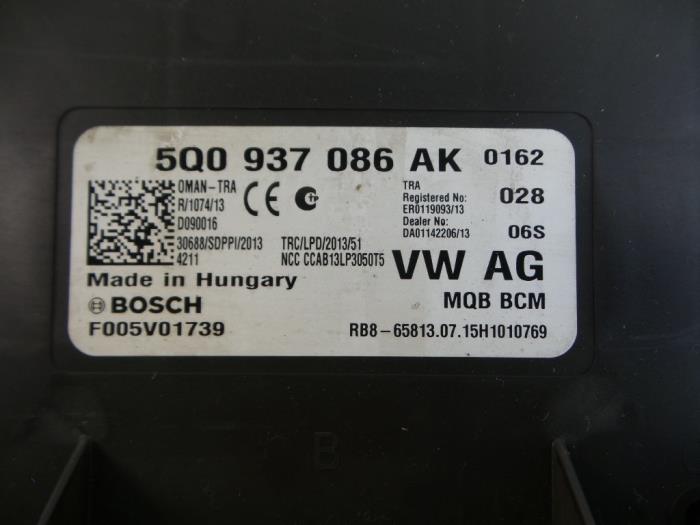 Ordinateur contrôle fonctionnel d'un Volkswagen Passat Variant (3G5) 1.6 TDI 16V 2015