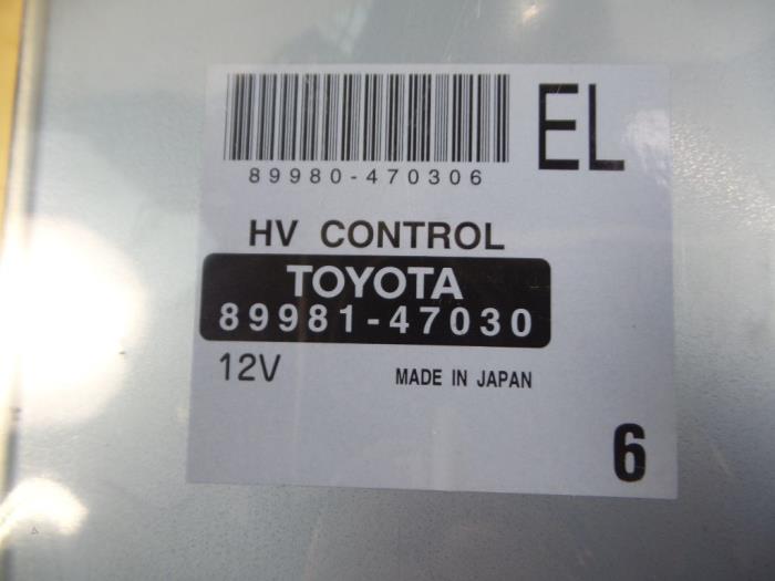 Sterownik akumulatora hybrydowego z Toyota Prius (NHW11L) 1.5 16V 2001