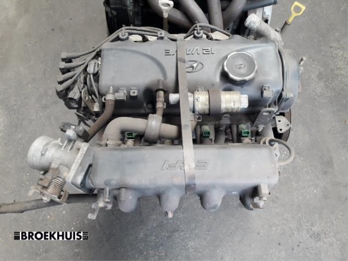 Engine from a Hyundai Accent II/Excel II/Pony 1.3i 12V 1999