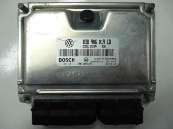 Used Injection computer Volkswagen Polo IV (9N1/2/3) 1.9 TDI 100 Price € 30,00 Margin scheme offered by Autobedrijf Broekhuis B.V.