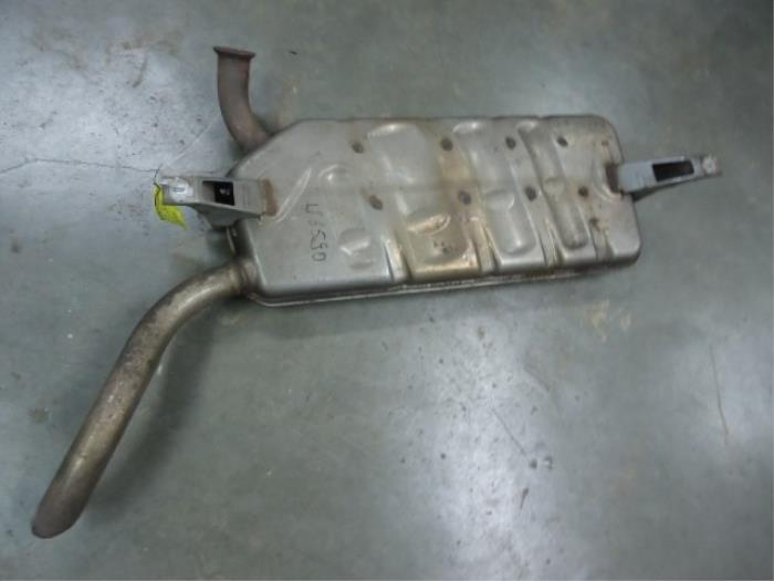 Gebrauchte Auspuff Enddämpfer Renault Laguna II Grandtour (KG) 1.6 16V Preis € 25,00 Margenregelung angeboten von Autobedrijf Broekhuis B.V.