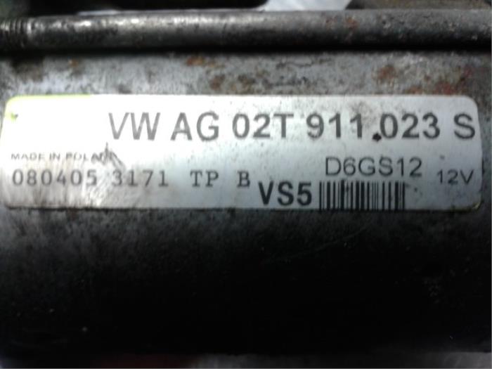 Anlasser van een Seat Ibiza III (6L1) 1.4 16V 100 2005