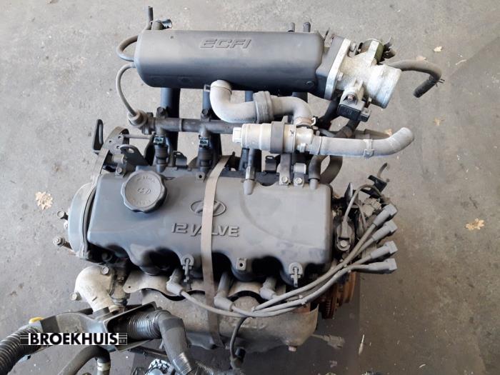 Engine from a Hyundai Accent II/Excel II/Pony 1.3i 12V 1998