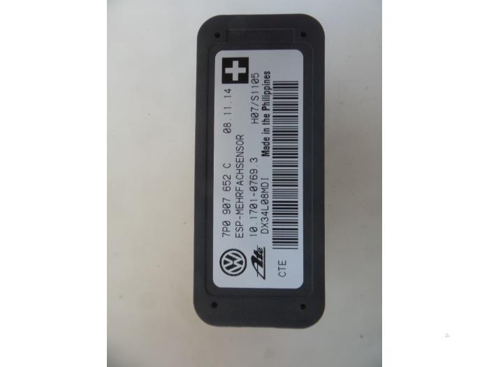 Begagnade Esp Duo-sensor Volkswagen Touareg (7PA/PH) 3.0 TDI V6 24V BlueMotion Technology SCR Pris € 75,00 Marginaltabell erbjuds av Autobedrijf Broekhuis B.V.