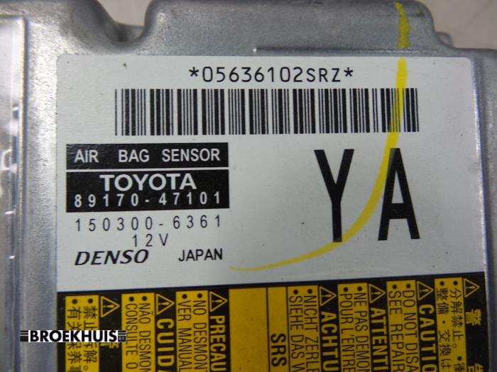 Airbag set+module from a Toyota Prius (ZVW3) 1.8 16V Plug-in 2012
