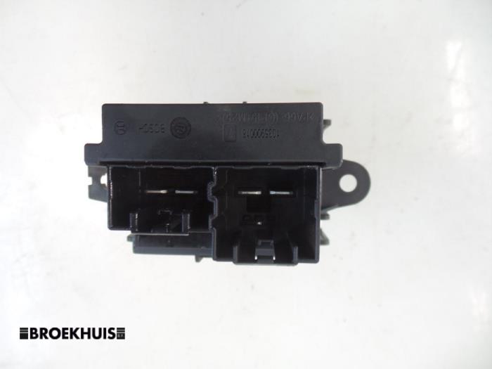 Heater resistor Opel Zafira Tourer 1.6 CDTI 16V ecoFLEX 136 12503201