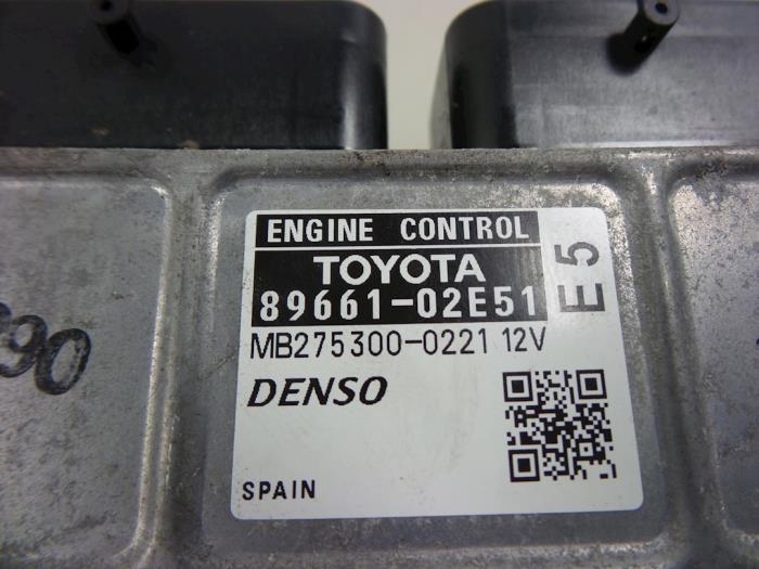 Ordinateur d'admission d'un Toyota Auris (E15) 1.6 Dual VVT-i 16V 2009