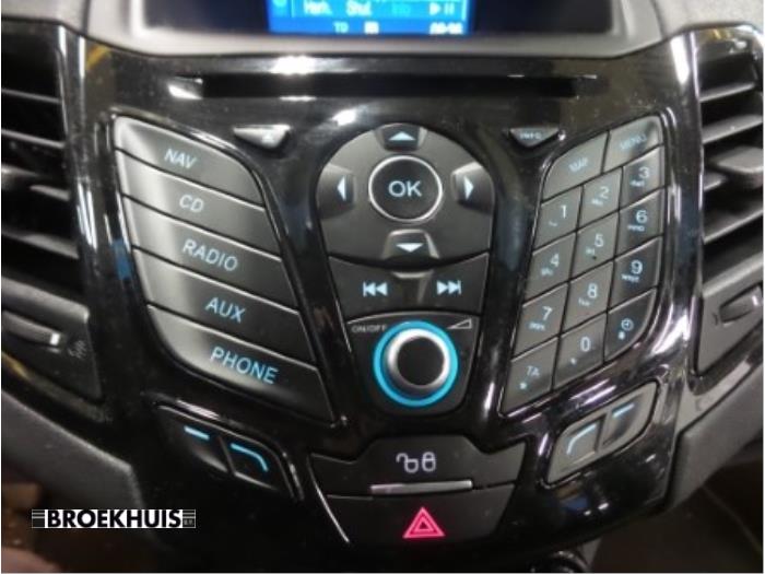 impliceren Pekkadillo middelen Radio control panel Ford Fiesta VII 1.0 EcoBoost 12V 100 - C1BT18K811RA FORD