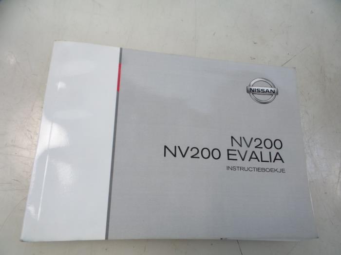 Betriebsanleitung van een Nissan NV 200 (M20M) 1.5 dCi 90 2014