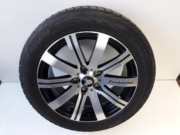 Set of sports wheels + winter tyres - Alloy LOMBARTO