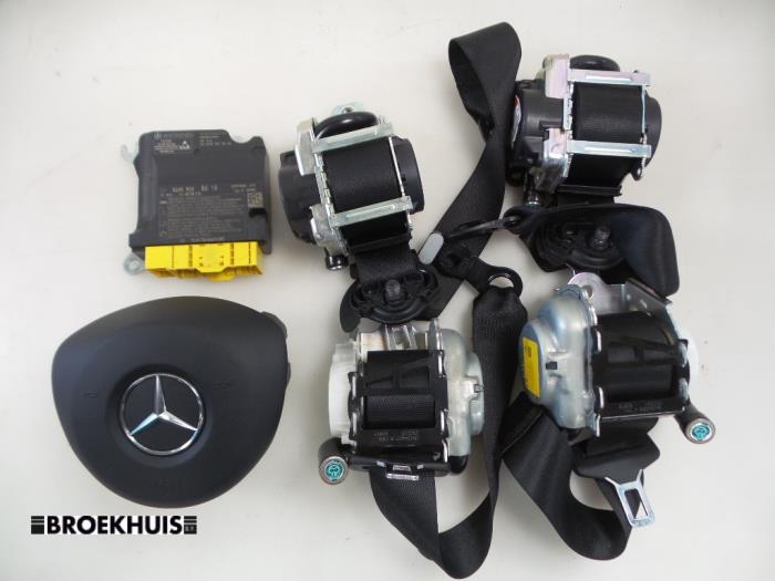 Kit+module airbag d'un Mercedes-Benz C Estate (S205) C-220 CDI BlueTEC, C-220 d 2.2 16V 2015