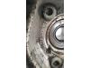 Knuckle, rear left from a Volkswagen Golf VII (AUA) 2.0 R-line 4Motion 16V 2014