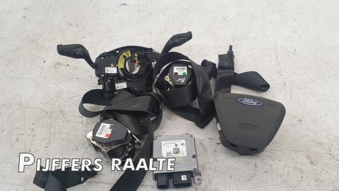 Airbag set+module from a Ford Transit Connect (PJ2) 1.6 TDCi 16V 75 2016