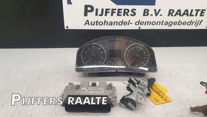 Used Ignition lock + computer Volkswagen Golf Plus (5M1/1KP) 1.4 TSI 122 16V Price € 250,00 Margin scheme offered by Pijffers B.V. Raalte