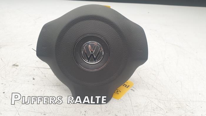 Left airbag (steering wheel) from a Volkswagen Polo V (6R) 1.2 TSI 2012