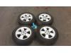 Set of wheels + tyres from a Skoda Octavia Combi (1Z5), 2004 / 2013 1.4 TSI 16V, Combi/o, 4-dr, Petrol, 1.390cc, 90kW (122pk), FWD, CAXA, 2008-11 / 2013-06, 1Z5 2012