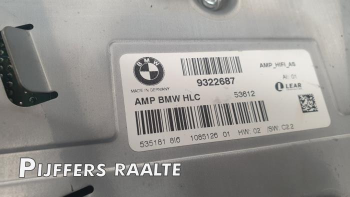 Radio amplifier from a BMW 1 serie (F20) 118i 1.5 TwinPower 12V 2015