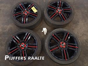 Used Sport rims set + tires Ford Fiesta 5 (JD/JH) 1.6 16V Price € 250,00 Margin scheme offered by Pijffers B.V. Raalte