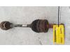 Front drive shaft, left from a Volkswagen Transporter T5, 2003 / 2015 2.0 TDI DRF, Delivery, Diesel, 1.968cc, 62kW (84pk), FWD, CAAA, 2009-09 / 2015-08, 7E; 7F; 7H 2013