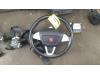 Airbag set+module from a Seat Ibiza IV SC (6J1) 1.2 TSI 2011