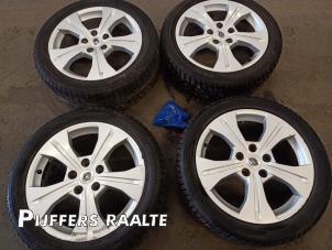 Used Set of sports wheels + winter tyres Renault Megane III Grandtour (KZ) 1.4 16V TCe 130 Price € 300,00 Margin scheme offered by Pijffers B.V. Raalte
