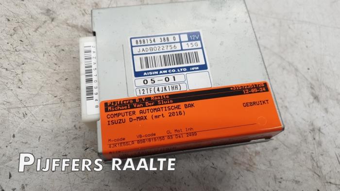 Used Automatic gearbox computer Isuzu D-Max (TFR/TFS) 2.5 D Twin Turbo 4x4 Price € 302,50 Inclusive VAT offered by Pijffers B.V. Raalte