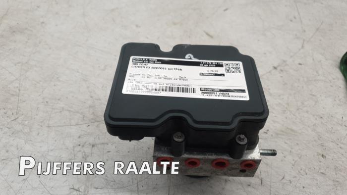 ABS-pump Citroen C3 Aircross I (2C/2R), 2017 / 2024 1.2 PureTech 82, SUV, Bensin, 1.199cc, 60kW (82pk), FWD, EB2F; HMZ, 2017-06 / 2024-12, 2RHMZ (Begagnad)