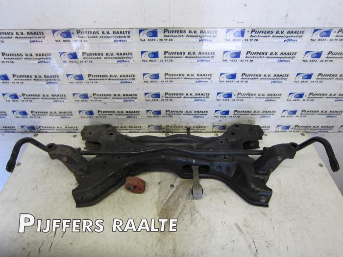 Subframe from a Volkswagen Polo V (6R) 1.2 TSI 2012