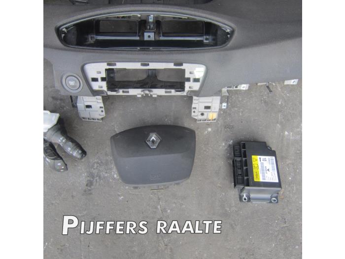 Airbag set+module from a Renault Scénic III (JZ) 1.5 dCi 105 2009