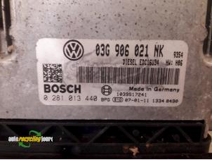 Engine management computer from a Volkswagen Passat Variant (3C5) 2.0 TDI 140 2007