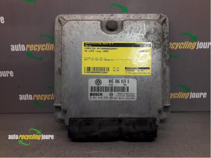 Used Engine management computer Volkswagen Lupo (6X1) 1.2 TDI 3L Price € 74,99 Margin scheme offered by Autorecycling Joure B.V.