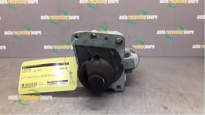 Usagé Démarreur Peugeot 207/207+ (WA/WC/WM) 1.6 16V VTi Prix € 9,99 Règlement à la marge proposé par Autorecycling Joure B.V.