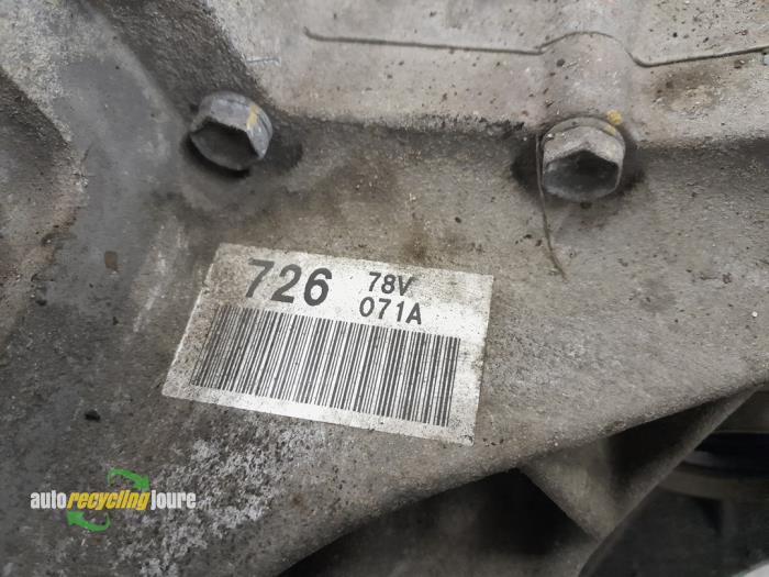 Skrzynia biegów z Daihatsu Cuore (L251/271/276) 1.0 12V DVVT 2008