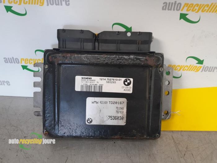 Used Engine management computer Mini Mini Cooper S (R53) 1.6 16V Price € 100,00 Margin scheme offered by Autorecycling Joure B.V.