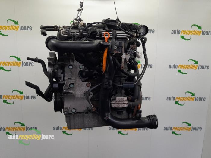 Używane Silnik Volkswagen Touran (1T1/T2) 1.9 TDI 105 Euro 3 Cena € 300,00 Procedura marży oferowane przez Autorecycling Joure B.V.