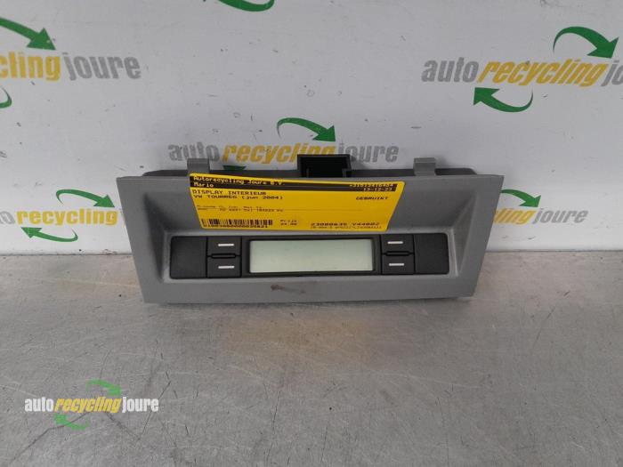 Begagnade Innerdisplay Volkswagen Touareg (7LA/7L6) 5.0 TDI V10 Pris € 25,00 Marginaltabell erbjuds av Autorecycling Joure B.V.