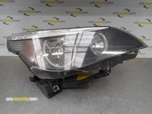 Used Headlight, right BMW 5 serie (E60) 520i 24V Price € 125,00 Margin scheme offered by Autorecycling Joure B.V.