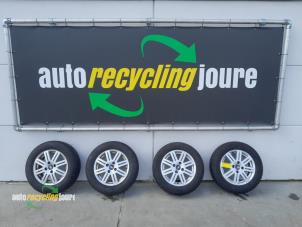 Used Set of wheels + tyres Ford Fusion 1.4 16V Price on request offered by Autorecycling Joure B.V.