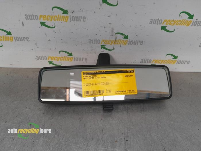 Używane Lusterko wewnetrzne Opel Combo 1.6 CDTI 16V Cena € 24,99 Procedura marży oferowane przez Autorecycling Joure B.V.