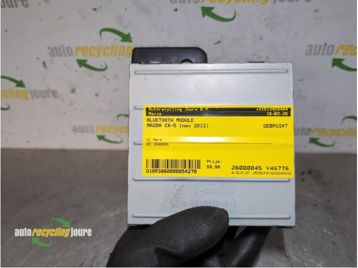 Usados Módulo Bluetooth Mazda CX-5 I (KE,GH) 2.2 SkyActiv-D 16V 2WD Precio € 59,99 Norma de margen ofrecido por Autorecycling Joure B.V.